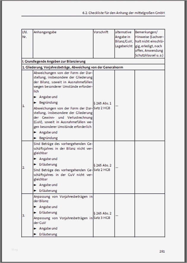 Jahresabschluss Verein Vorlage Hübsch Anhang Checklisten Für Den Jahresabschluss Der Gmbh Nwb