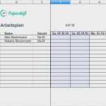 Jahresdienstplan Excel Vorlage Schön Großzügig Dienstplan Vorlage Ideen Entry Level Resume