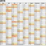 Jahresplanung Vorlage Bewundernswert Kalender 2015 Zum Ausdrucken Als Pdf 16 Vorlagen Kostenlos