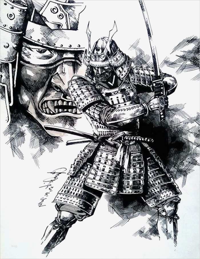Japanische Drachen Tattoo Vorlagen Schön 1001 Coole Und Effektvolle Samurai Tattoo Ideen