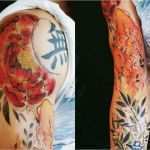 Japanische Tattoos Arm Vorlagen Fabelhaft Tattoo Am Oberarm – 50 Ideen Für Männer Und Frauen