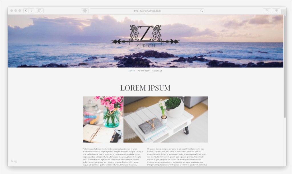 Jimdo Design Vorlagen Großartig 10 Jimdo Seiten Im Design "zurich"