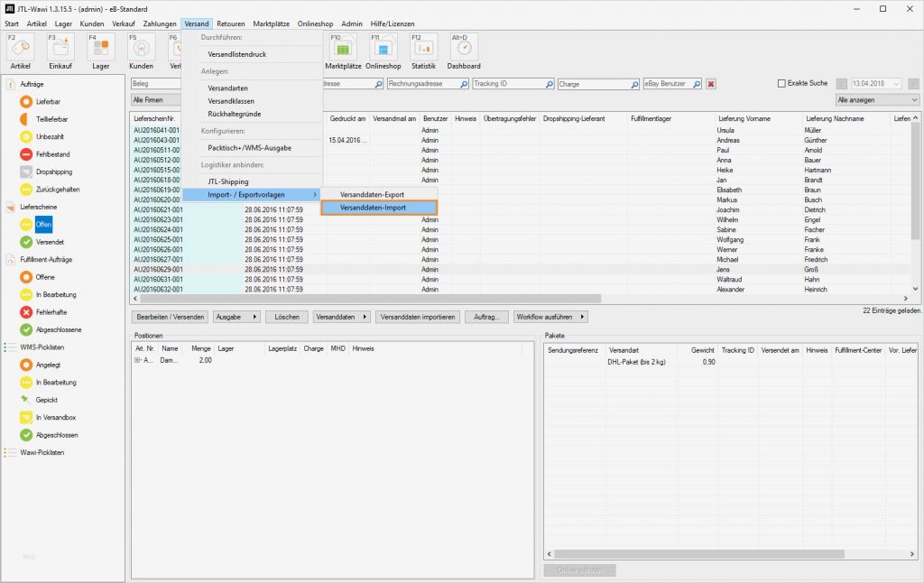 63 Wunderbar Jtl Vorlagen Bilder 15 Jtl Vorlagen Elegant Vorlagen Für Versanddatenimport Bearbeiten – Jtl Guide