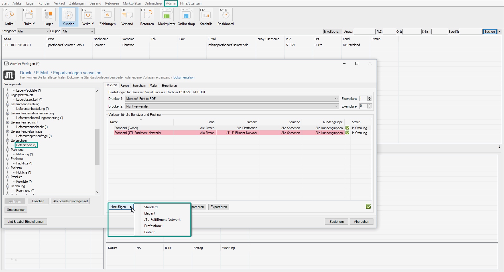 Jtl Vorlagen Erstaunlich Druckvorlagen Anpassen Als Fulfillment Dienstleister – Jtl
