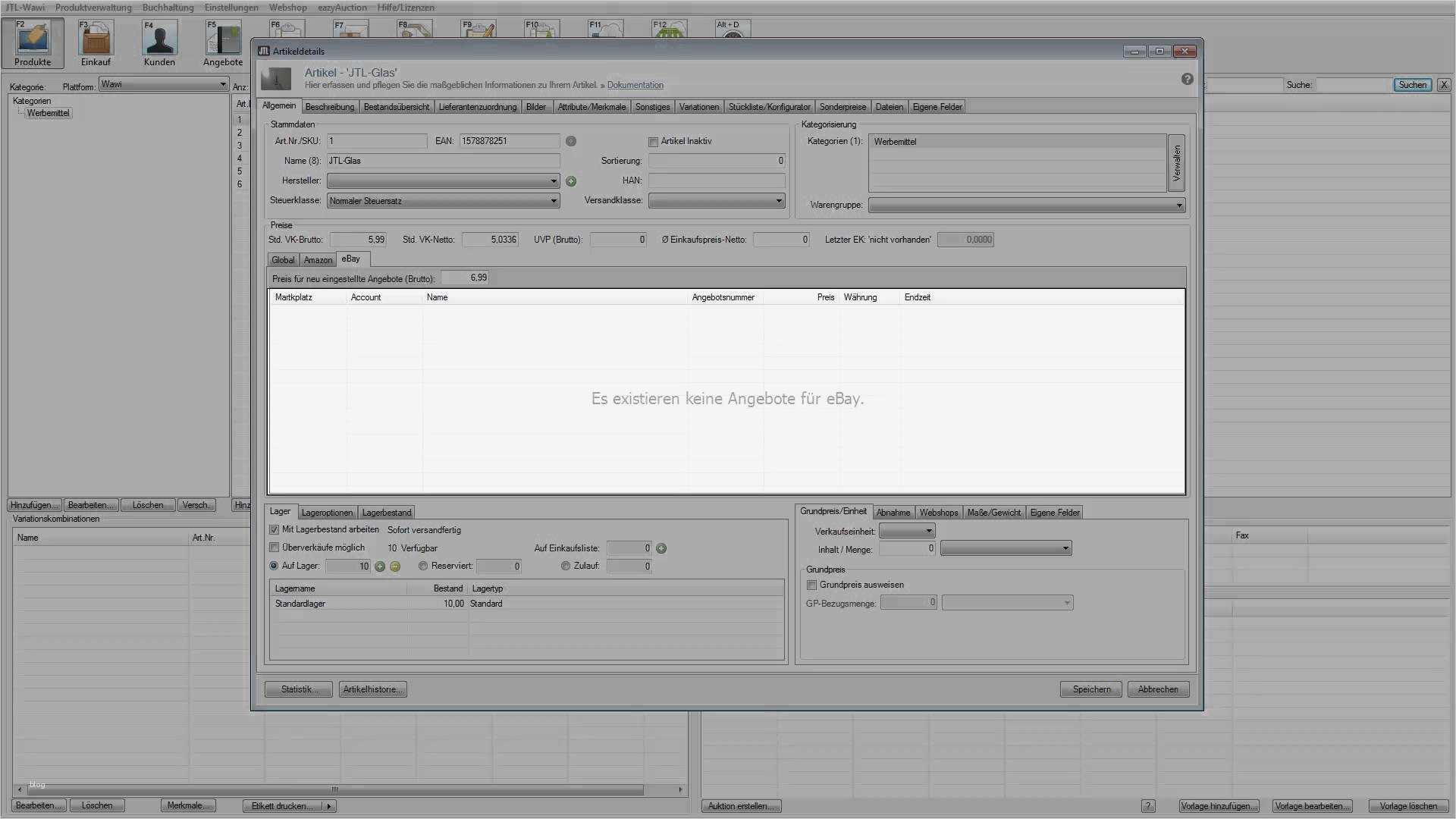 Jtl Vorlagen Schön Jtl Wawi 1 0 Ebay Vorlagen