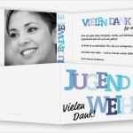 Jugendweihe Einladung Vorlage Großartig Dankeskarten Jugendweihe