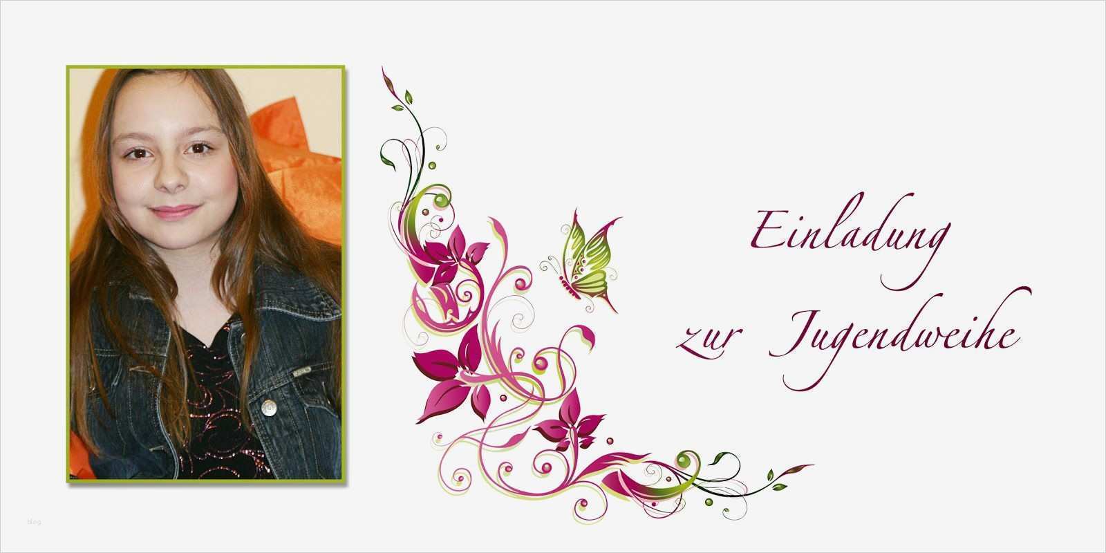 Jugendweihe Einladung Vorlage Kostenlos Angenehm Einladungskarten Jugendweihe Einladungskarten