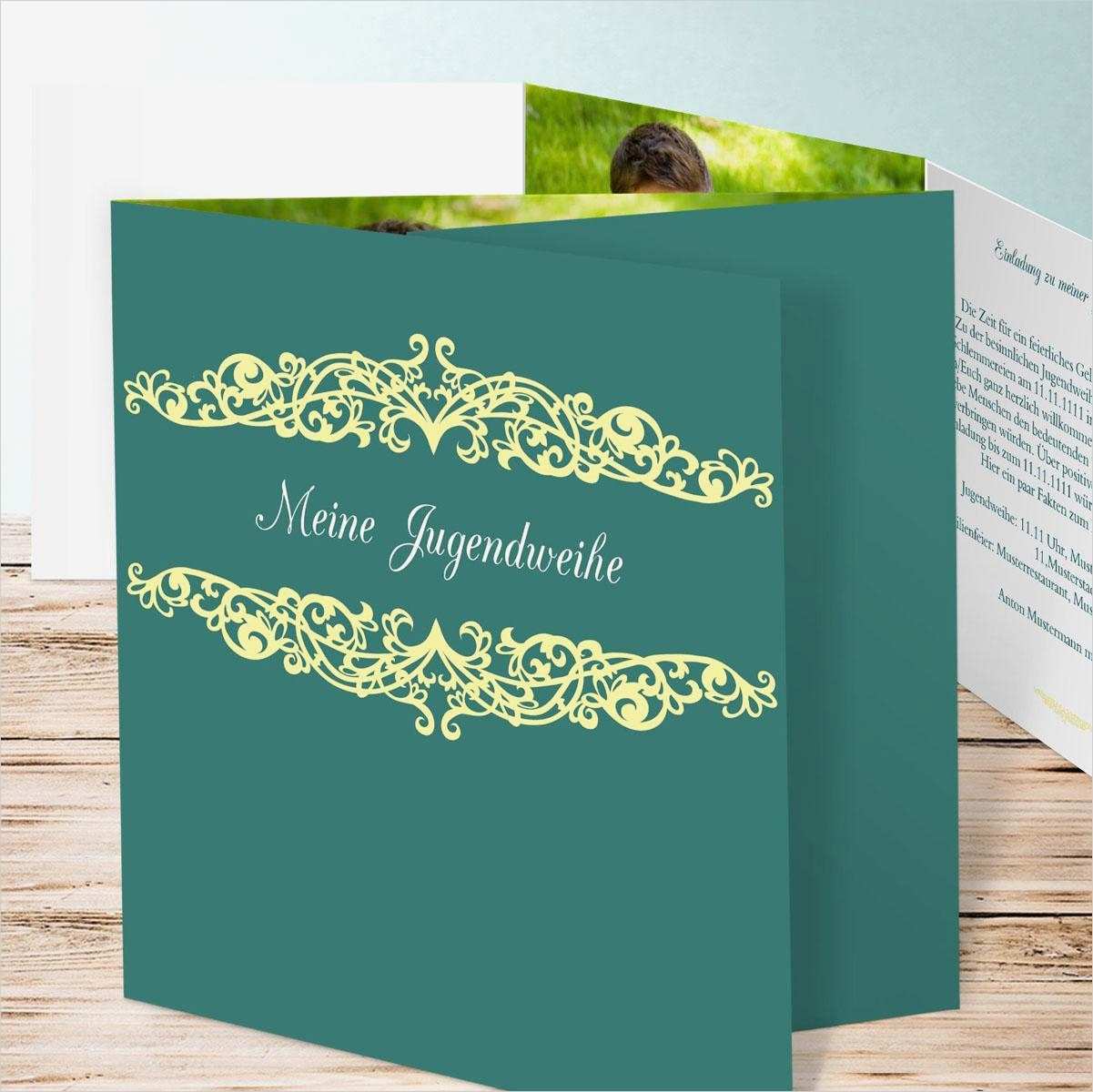 Jugendweihe Einladung Vorlage Kostenlos Schönste Einladungskarten Jugendweihe