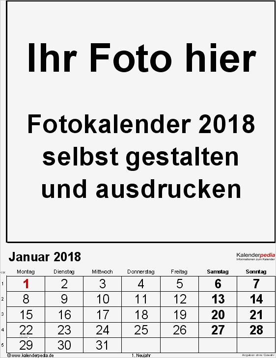 62 Beste Kalender 2018 Vorlage Drucken Foto 1 Kalender 2018 Vorlage Drucken Angenehm Fotokalender 2018 Als Word Vorlagen Zum Ausdrucken Kostenlos