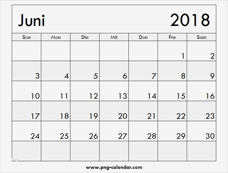 Kalender 2018 Vorlage Drucken Gut Kalender Juni 2018 Zum Ausdrucken Frei