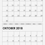 Kalender 2018 Vorlage Drucken Neu Kalender September Oktober 2018