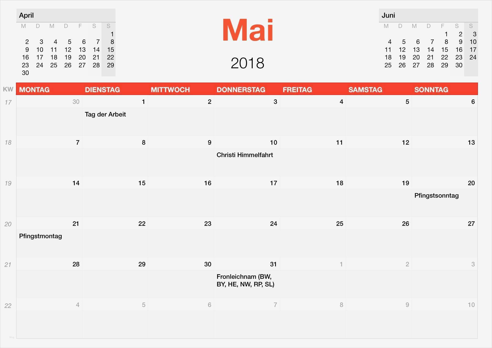 Kalender 2018 Vorlage Gut Numbers Vorlage Kalender 2018
