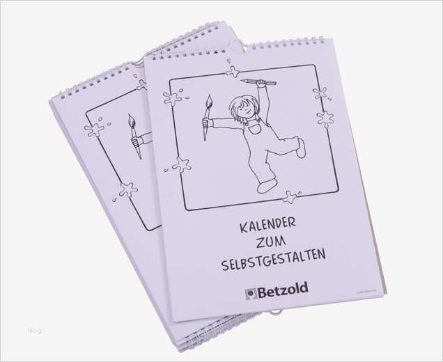 Kalender Selber Basteln Vorlagen Beste Kalender 10er Set Betzold