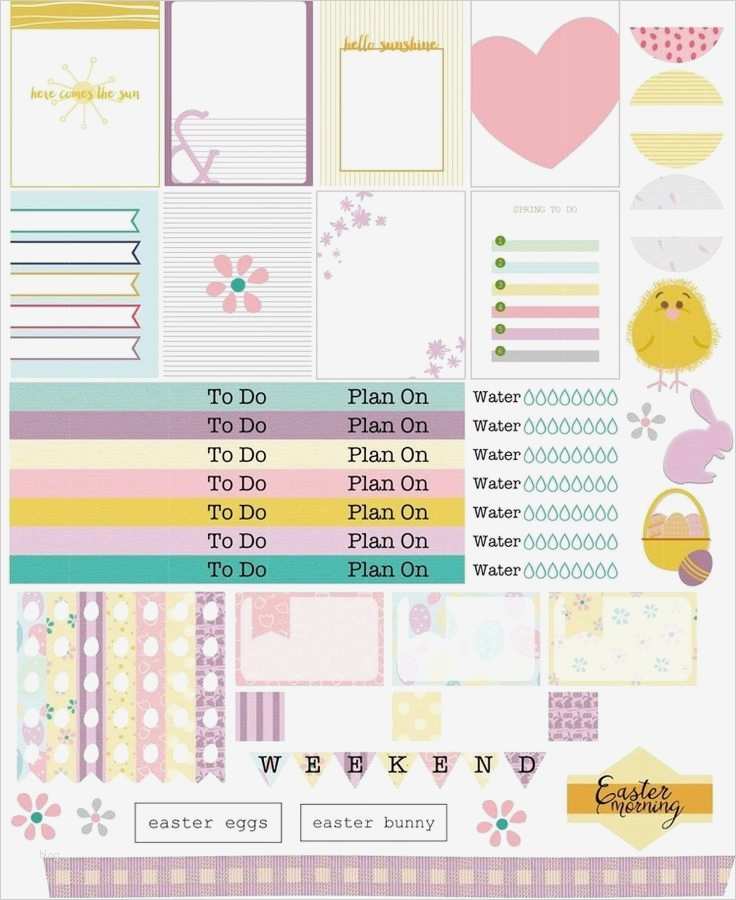 Kalender Selber Basteln Vorlagen Erstaunlich Filofax Vorlagen Zu Ostern My Planer