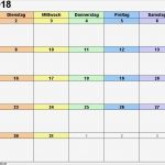 Kalender Vorlage 2018 Fabelhaft Kalender Januar 2018 Als Word Vorlagen