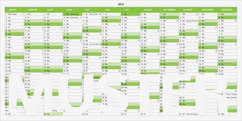 Kalender Vorlage 2018 Schön Numbers Vorlage Kalender 2018 Ganzjahr