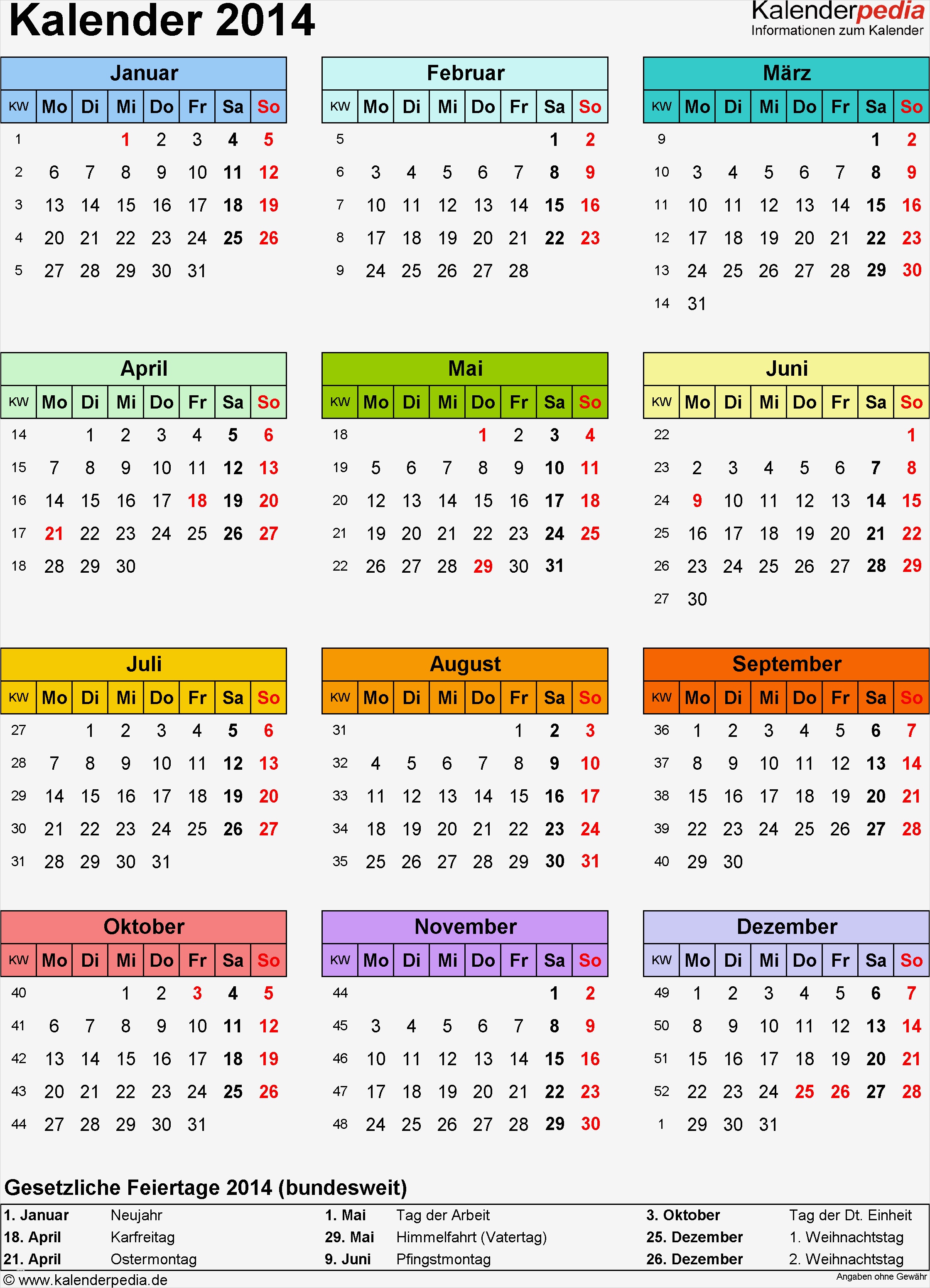 Kalender Word Vorlage Schönste Kalender 2014 In Excel Zum Ausdrucken 16 Vorlagen