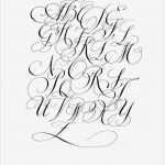 Kalligraphie Alphabet Vorlagen Erstaunlich Anglaise