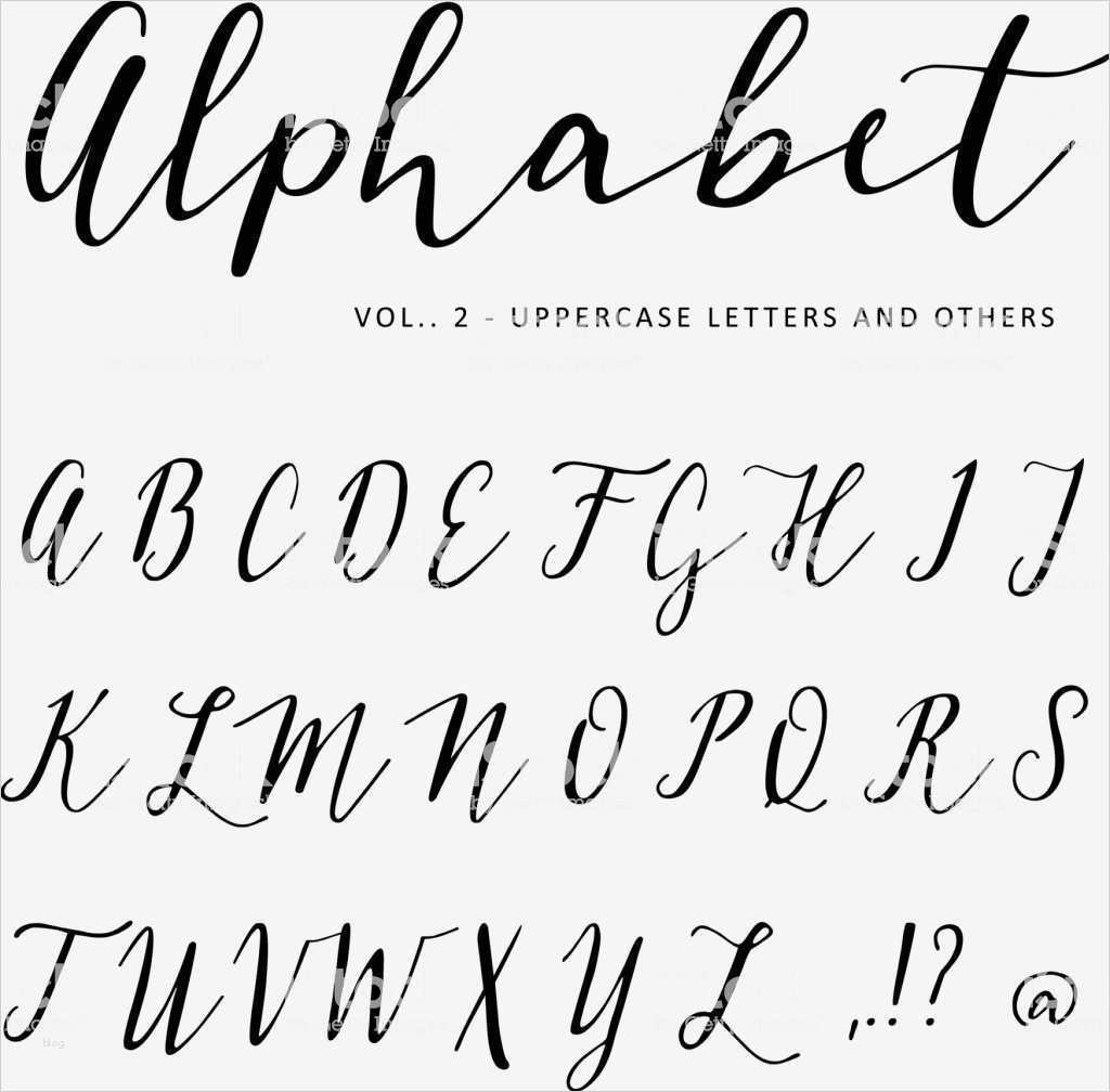 Kalligraphie Alphabet Vorlagen Schönste Hand Gezeichnet Vektor Alphabet Schreibschrift isolierten