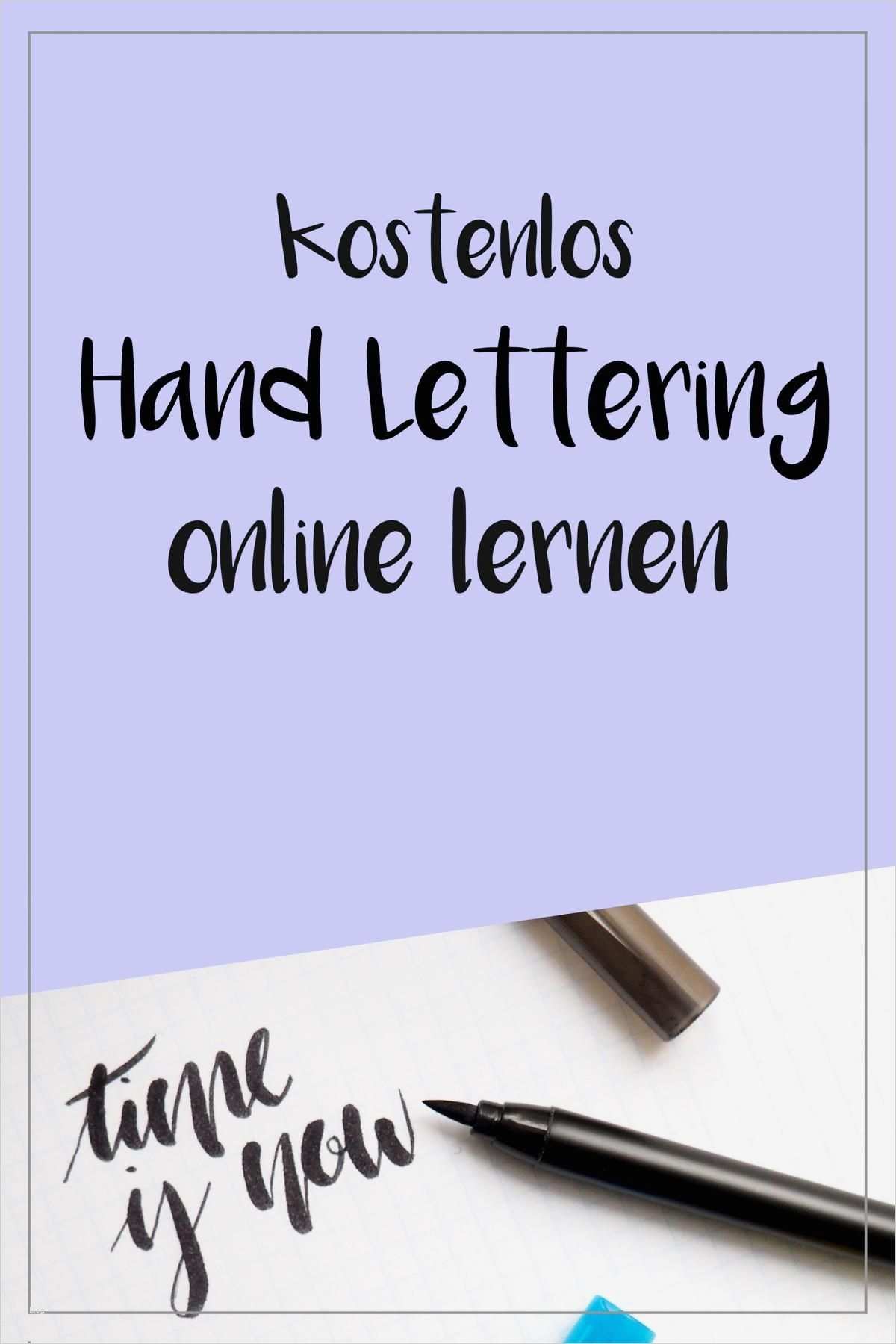 Kalligraphie Lernen Vorlagen Großartig Die Besten 25 Lettering Lernen Ideen Auf Pinterest