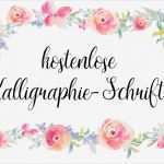 Kalligraphie Lernen Vorlagen Großartig Steffi S Hochzeitsblog Kostenlose Kalligraphie Schriften