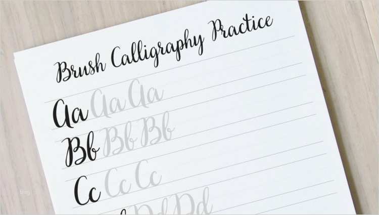 Kalligraphie Lernen Vorlagen Schön Kalligraphie Lernen Und Schöne Schriftarten Gestalten