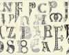Kalligraphie Vorlagen Großartig Verschiedene Mittelalterliche Großbuchstaben