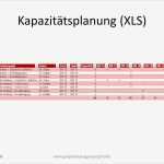 Kapazitätsplanung Excel Vorlage Inspiration Kapazitätsplanung Projektmanagement Vorlage In Excel