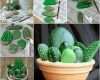 Kapla Steine Vorlagen Süß Kaktus Selber Basteln Deko Idee Pinterest