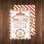 Karneval Einladung Vorlage Neu Karneval Einladungen Zirkus Einladungen Ticket Einladungen