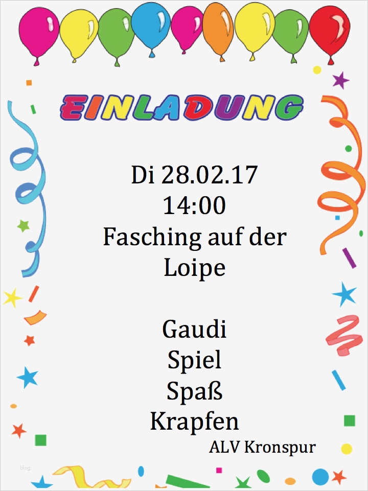 Karneval Einladung Vorlage Wunderbar Fasching Einladung Einladung Fasching Designideen