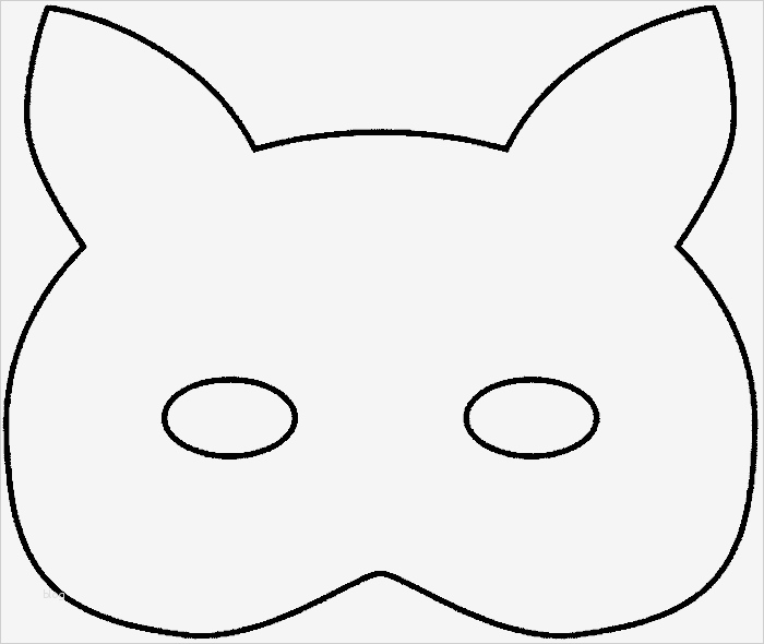 Karneval Maske Vorlage Cool Masken