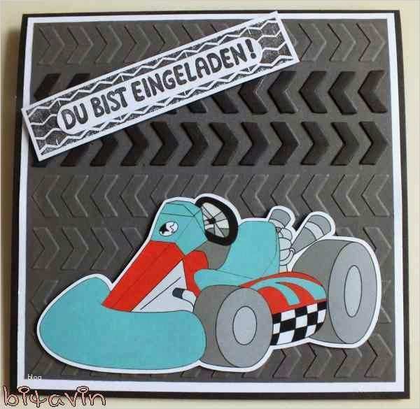 Kart Fahren Gutschein Vorlage Süß Bitavin S Bastel Blog Einladung Kartbahn