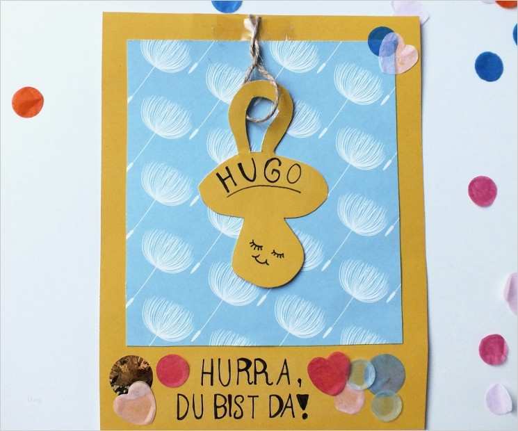 Karte Zur Geburt Vorlage Genial Mit Kreativen Karten Glückwünsche Zur Geburt überbringen