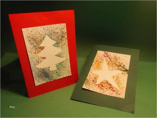 Kartoffeldruck Vorlagen Inspiration Karten Spritztechnik