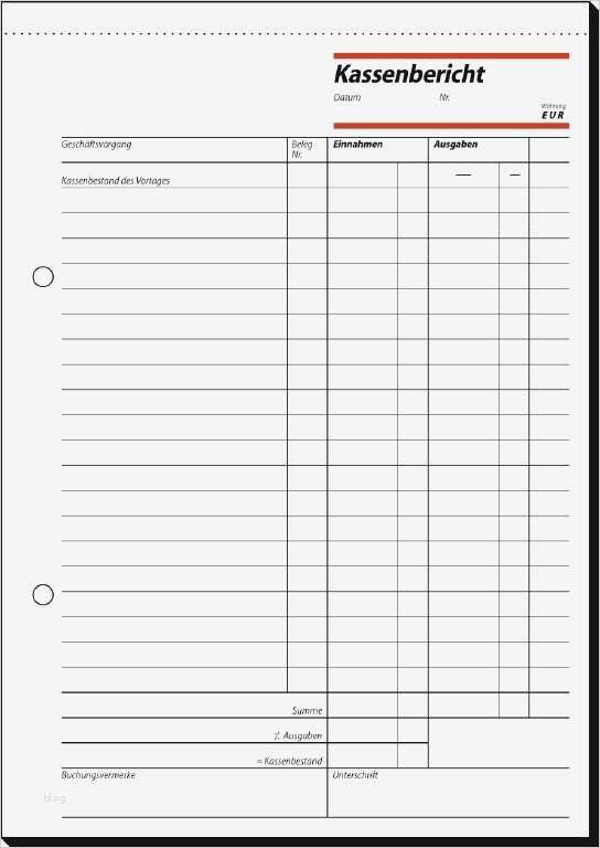 Kassenbericht Vorlage Genial Kassenberichte Bestandsrechnung A5 50 Blatt 50 Blatt