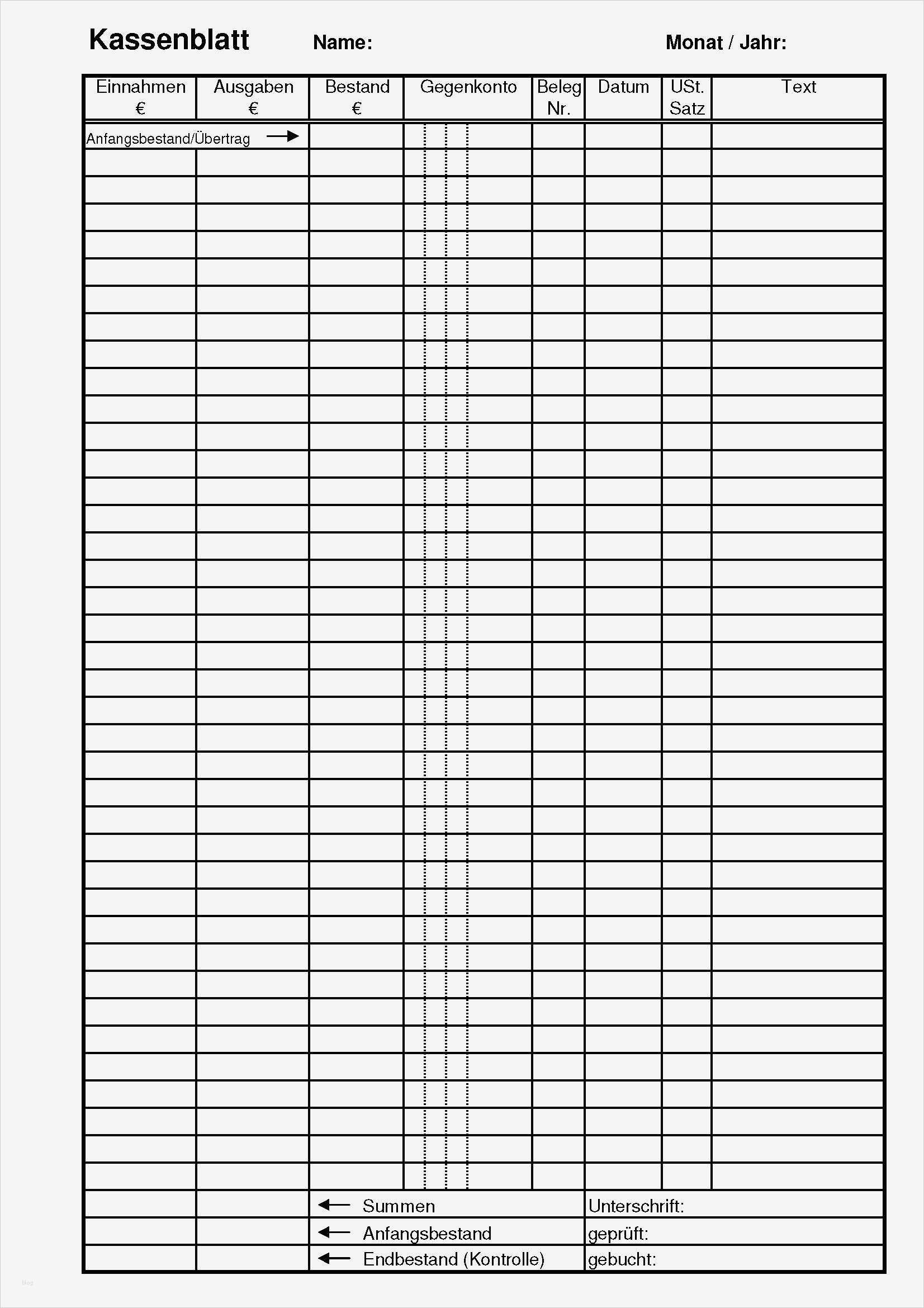 Kassenblatt Vorlage Fabelhaft In Sem Bereich Werden Arbeitsthilfen Rund Um