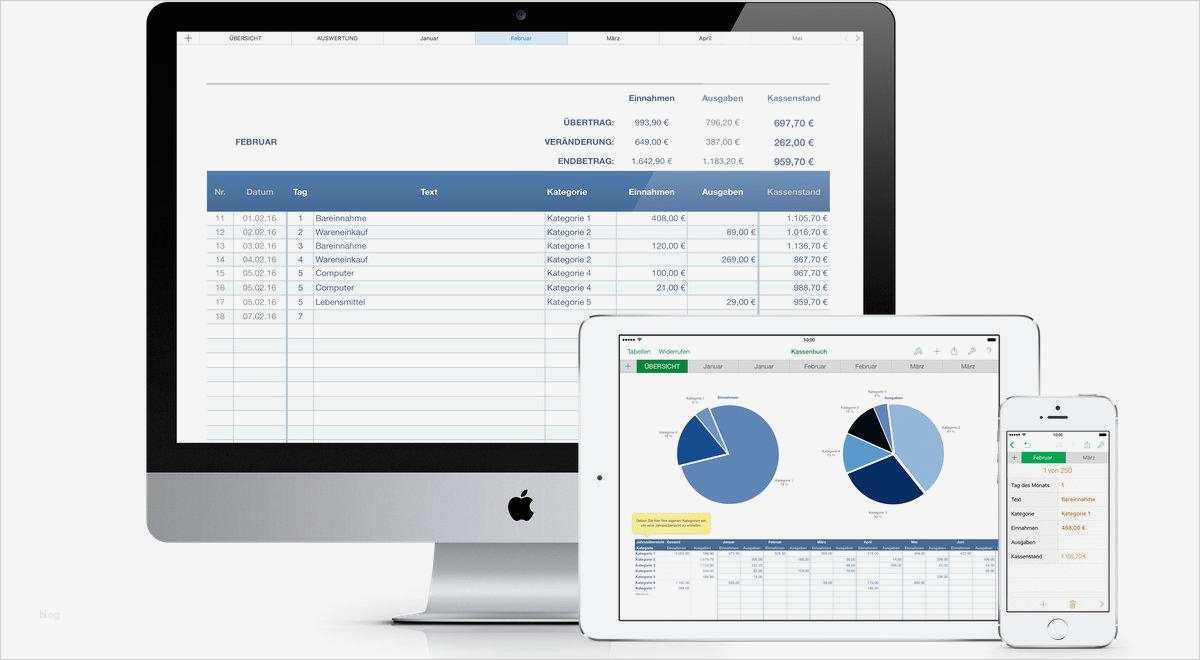 Kassenbuch 2017 Vorlage Beste Numbersvorlagen