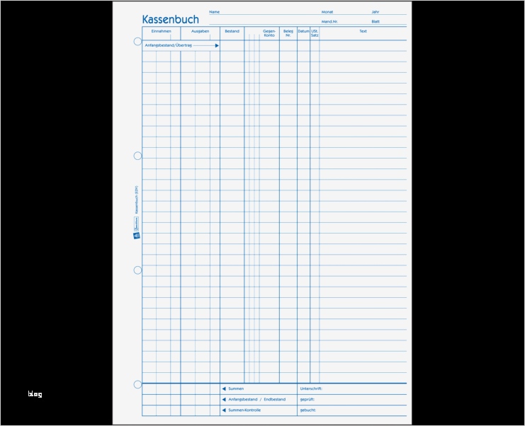 Kassenbuch 2017 Vorlage Hübsch Erfreut Kassenbuch Vorlage Ideen Dokumentationsvorlage