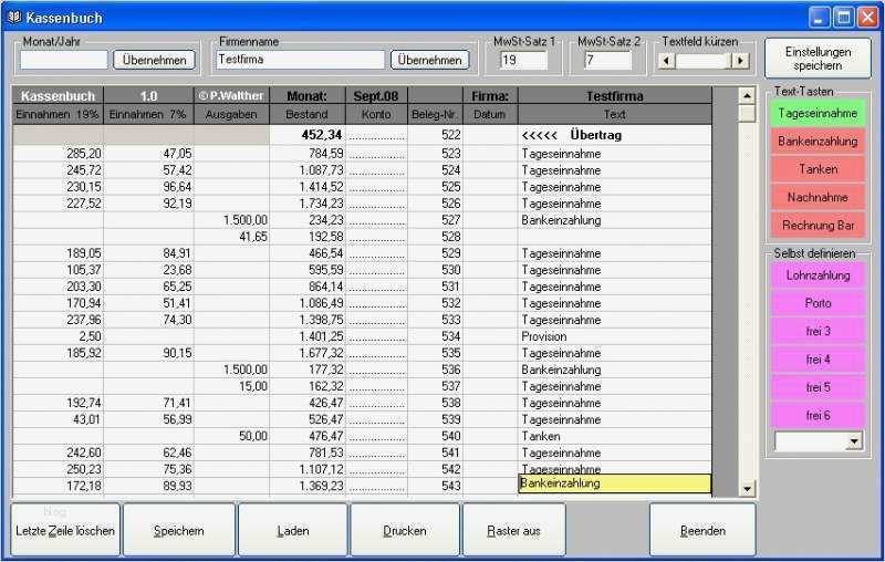 Kassenbuch Excel Vorlage Gratis Luxus Kassenbuch 2016 Download