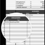 Kassenbuch Excel Vorlage Inspiration Kassenbuchvorlage Für Excel Mit Anleitung Kostenloser