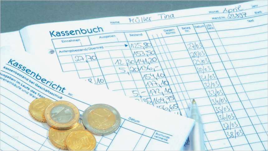 Kassenbuch vom Finanzamt anerkannt