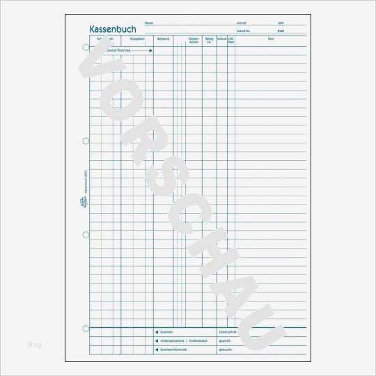 Kassenbuch Vorlage Pdf Fabelhaft Kassenbuch 426