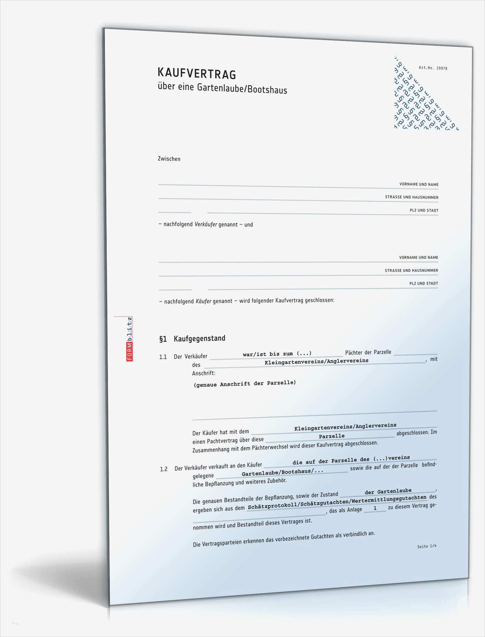 Kaufvertrag Wohnung Vorlage Hübsch Kaufvertrag Garten