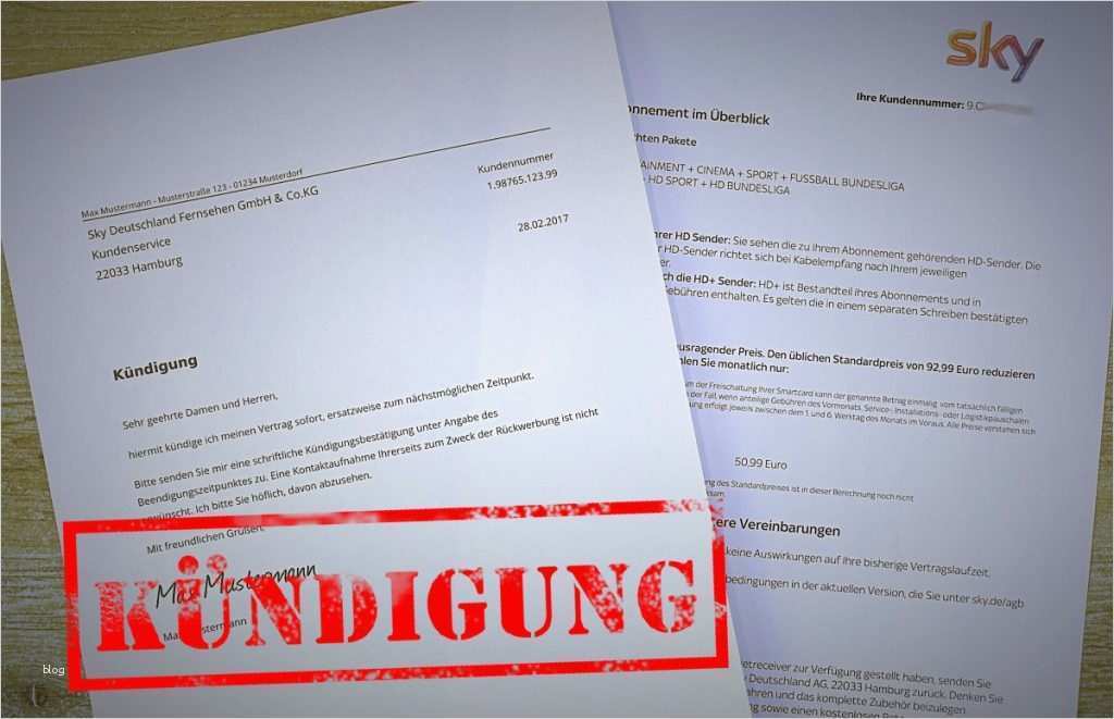 Keine Haftung übernehmen Vorlage Luxus Sky Online Kündigen Kostenlose Vorlage Zum Herunterladen