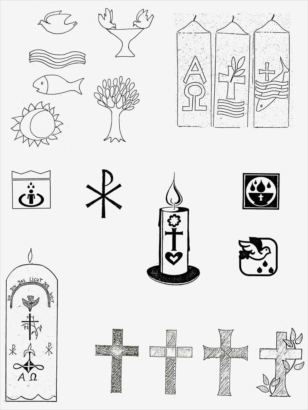 Kerzen Vorlagen Zum Ausdrucken Inspiration Kirchengemeinde Lauffen Taufkerze