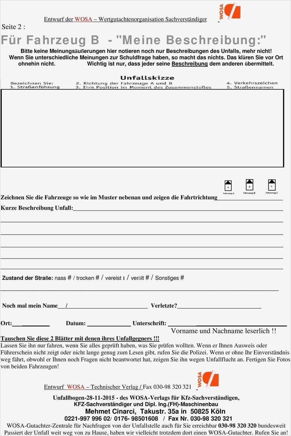 Kfz Gutachten Vorlage Erstaunlich Großzügig Polizei Unfall Bericht Vorlage Bilder Beispiel
