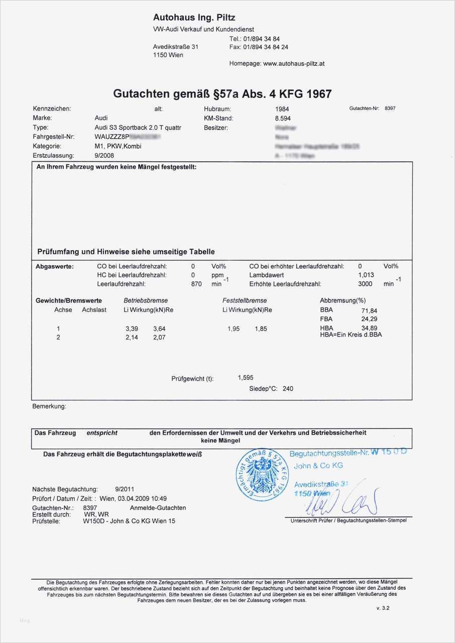 Kfz Gutachten Vorlage Schönste Coc Für Vito W639 Kastenwagen Erhältlich Seite 2 V