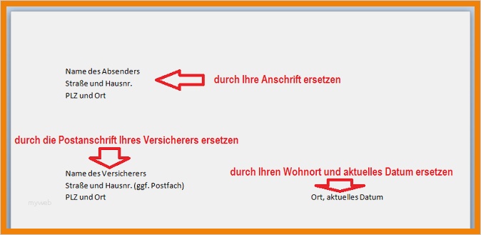 Kfz Versicherung Kündigen Vorlage Angenehm 8 Kfz Briefkopf