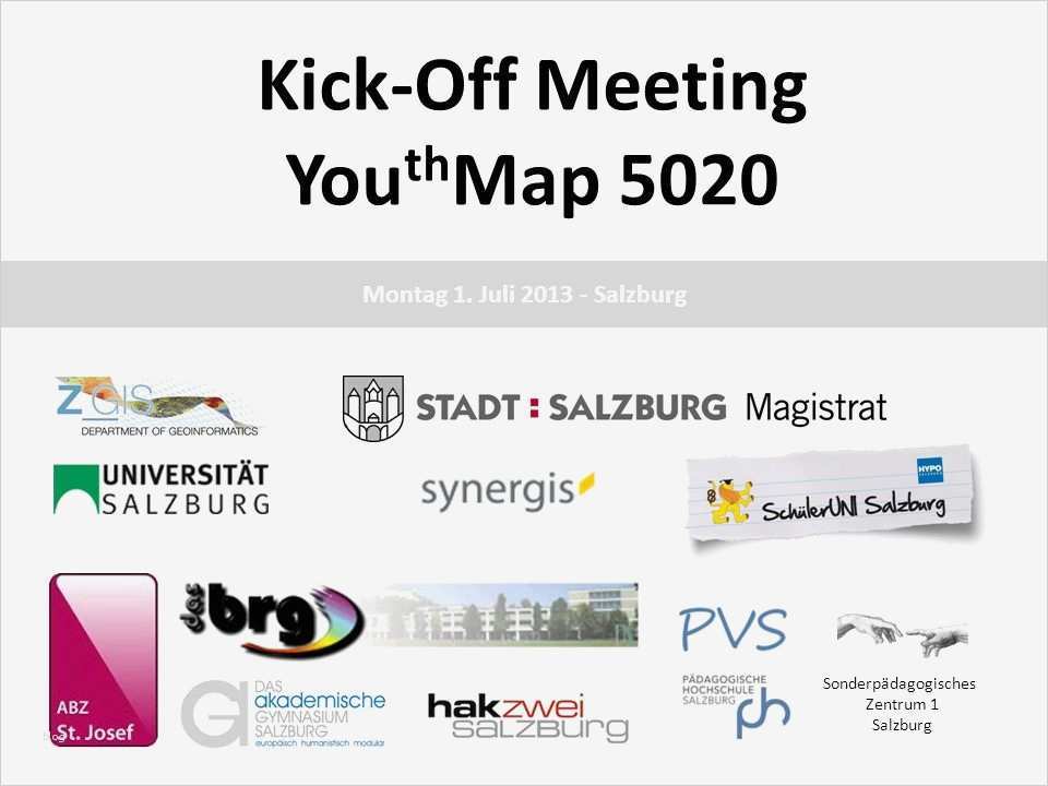 Kick Off Meeting Präsentation Vorlage Beste Kick F Meeting Youthmap Ppt Herunterladen